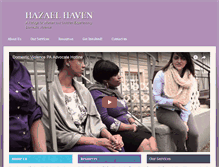 Tablet Screenshot of hazaelhaven.org